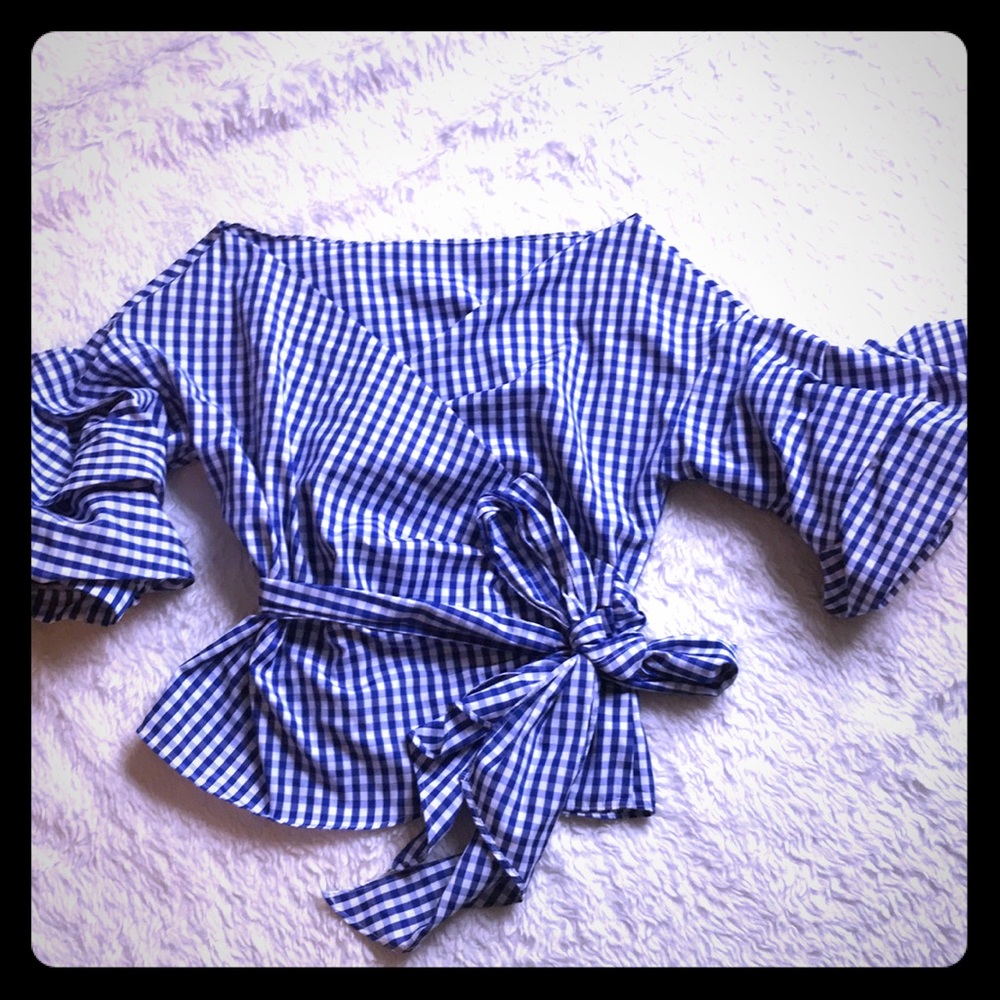 Cross blouse